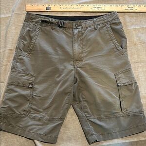 Men's Khaki Prana Cargo Shorts